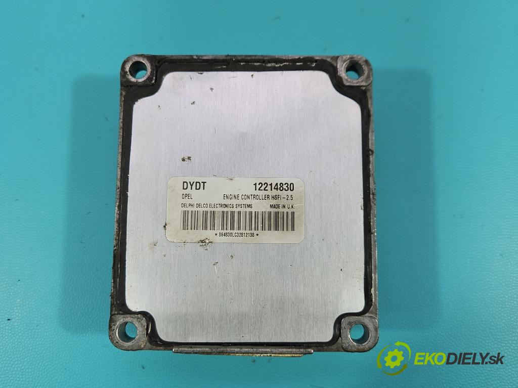 Opel Meriva A 2002-2010 1.6 16V 101 HP manual 74 kW 1598 cm3 5- riadiaca jednotka motora 12214830