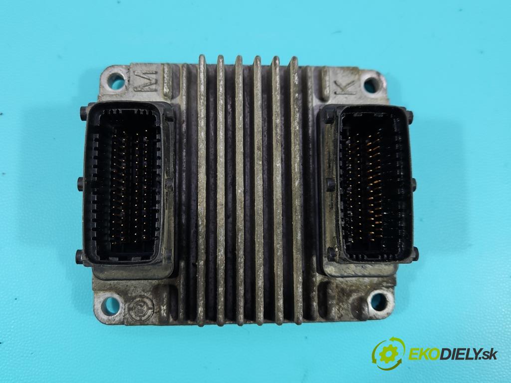 Opel Meriva A 2002-2010 1.6 16V 101 HP manual 74 kW 1598 cm3 5- riadiaca jednotka motora 12214830