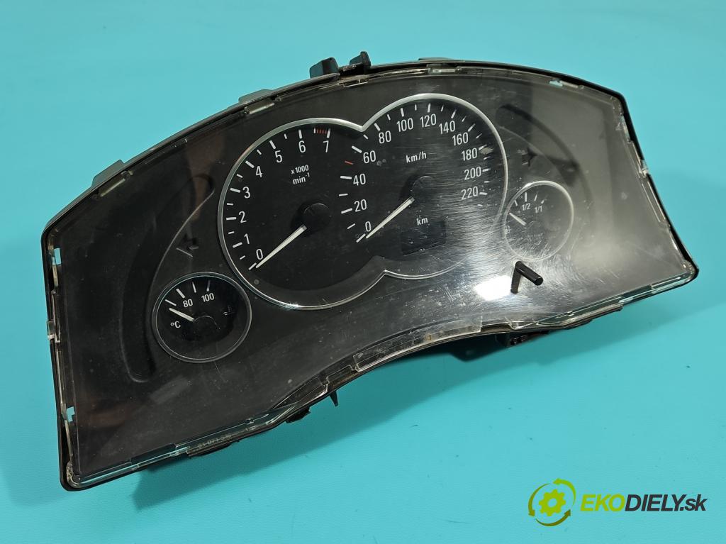 Opel Meriva A 2002-2010 1.6 16V 101 HP manual 74 kW 1598 cm3 5- riadiaca jednotka motora 12214830