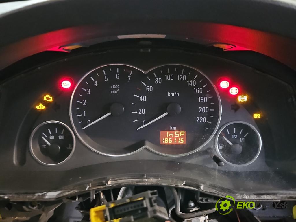 Opel Meriva A 2002-2010 1.6 16V 101 HP manual 74 kW 1598 cm3 5- riadiaca jednotka motora 12214830