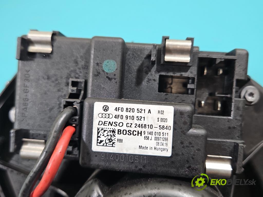 Audi A6 C6 2004-2011 2.0 tdi 140 hp automatic 103 kW 1968 cm3 4- ventilátor vzduchu 4F0820521A