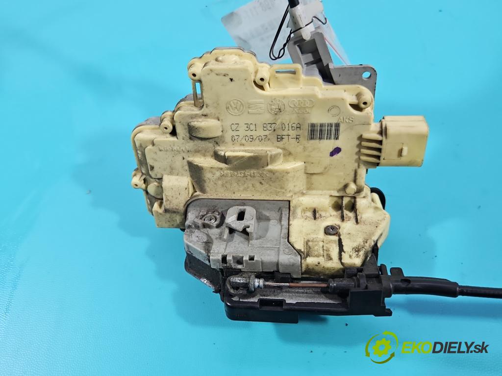 Vw Passat B6 2005-2010 3.2 FSI V6 250 hp automatic 184 kW 3168 cm3 4- zámek přední pravý 3C1837016A