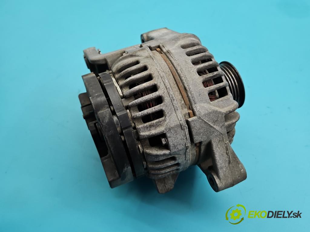 Opel Meriva A 2002-2010 1.6 16V 101 HP manual 74 kW 1598 cm3 5- Alternator 0124425009 (Alternátor)
