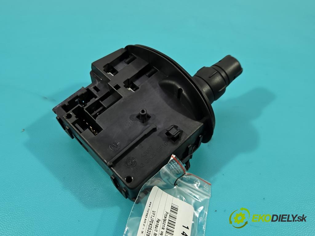 Renault Modus 1.1 16V 75 HP manual 55 kW 1149 cm3 5- prepínač stieračov 88103003444 (Prepínacie páčky pod volantom)