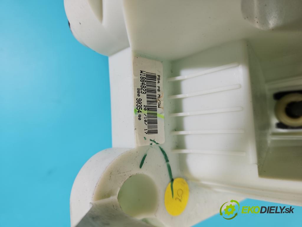 Peugeot 3008 II 2016-2023 2.0 hdi 150 HP manual 110 kW 1997 cm3 5- Páka: Změny: stupeň,rýchlosť 9809035480 (Rýchlostná páka (kulisa))