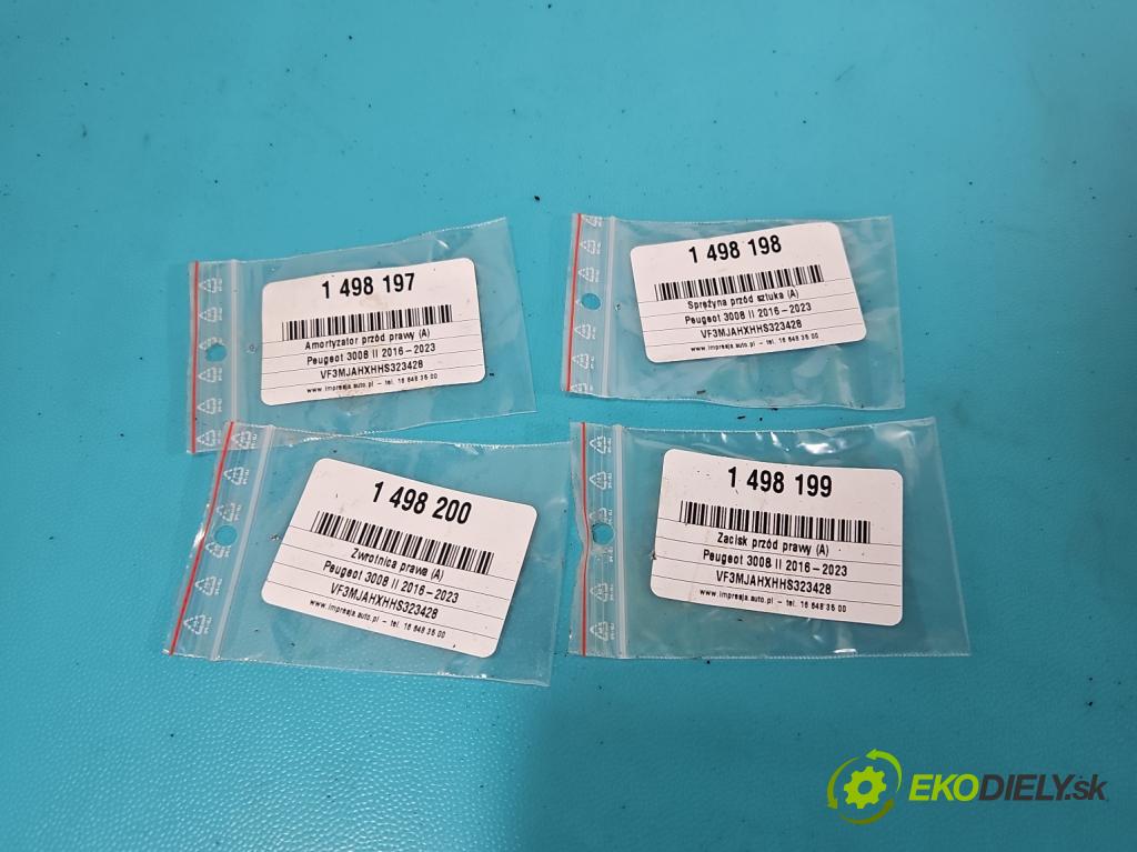 Peugeot 3008 II 2016-2023 2.0 hdi 150 hp manual 110 kW 1997 cm3 5- náboj pravé  (Náboj kola)