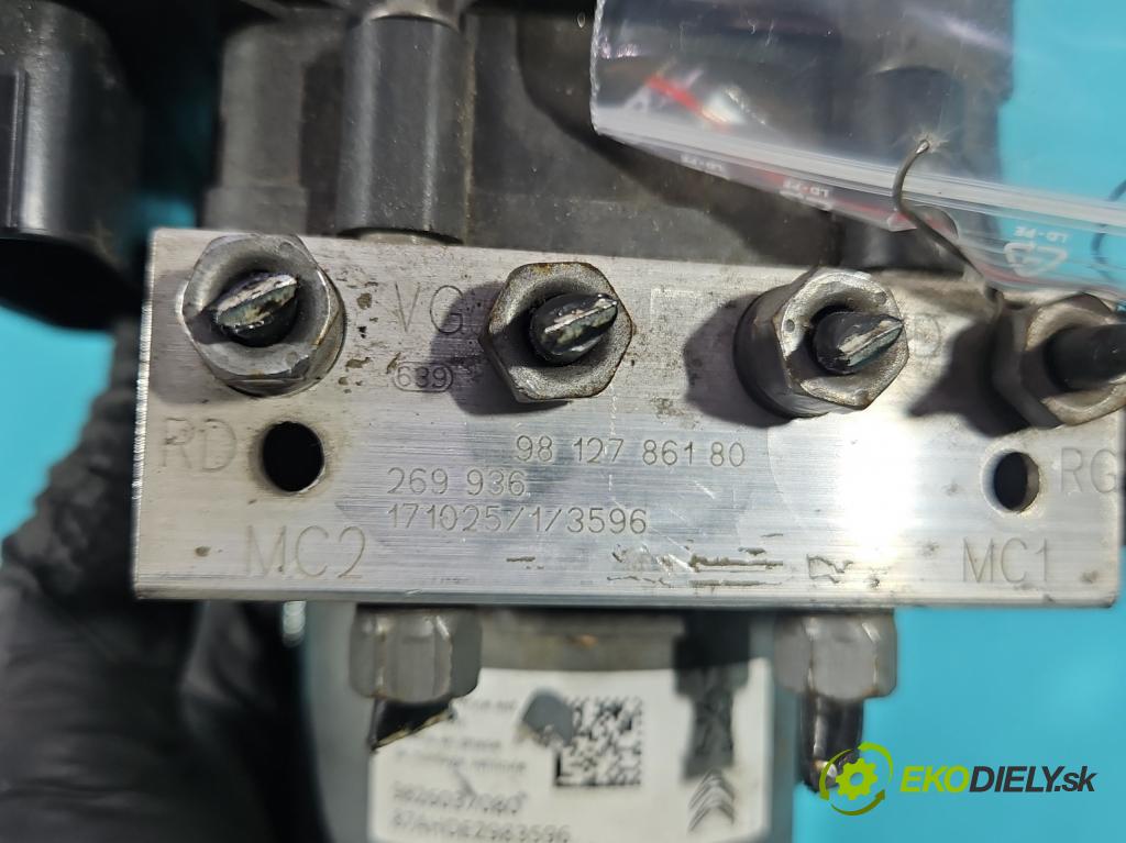 Peugeot 3008 II 2016-2023 2.0 hdi 150 HP manual 110 kW 1997 cm3 5- čerpadlo abs 9812786180 (Pumpa ABS)