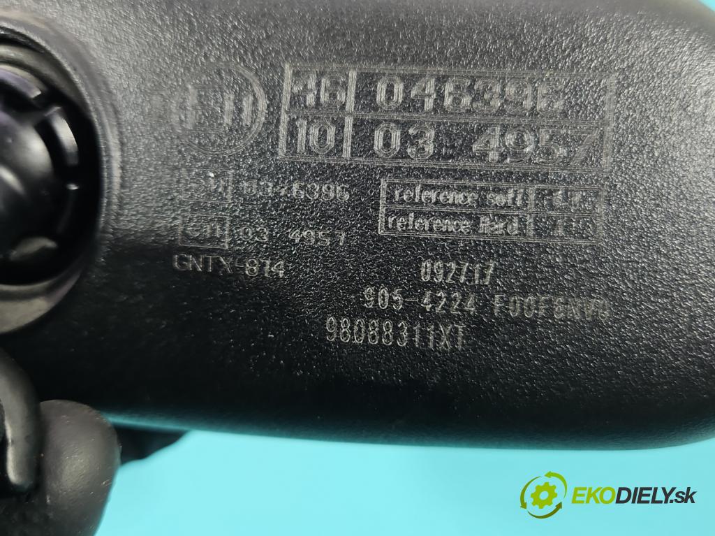 Peugeot 3008 II 2016-2023 2.0 hdi 150 hp manual 110 kW 1997 cm3 5- zpětné zrcátko vnitřní 98088311XT (Vnitřní zpětné zrcátko)