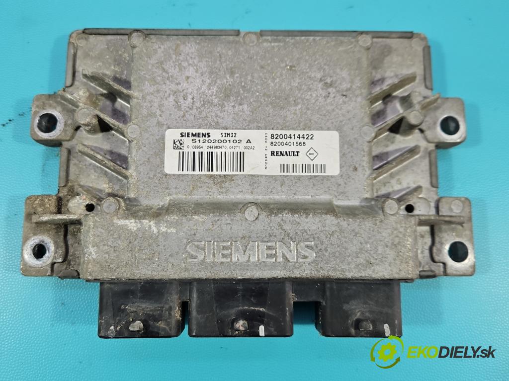 Renault Modus 1.1 16V 75 HP manual 55 kW 1149 cm3 5- riadiaca jednotka motora 8200414422