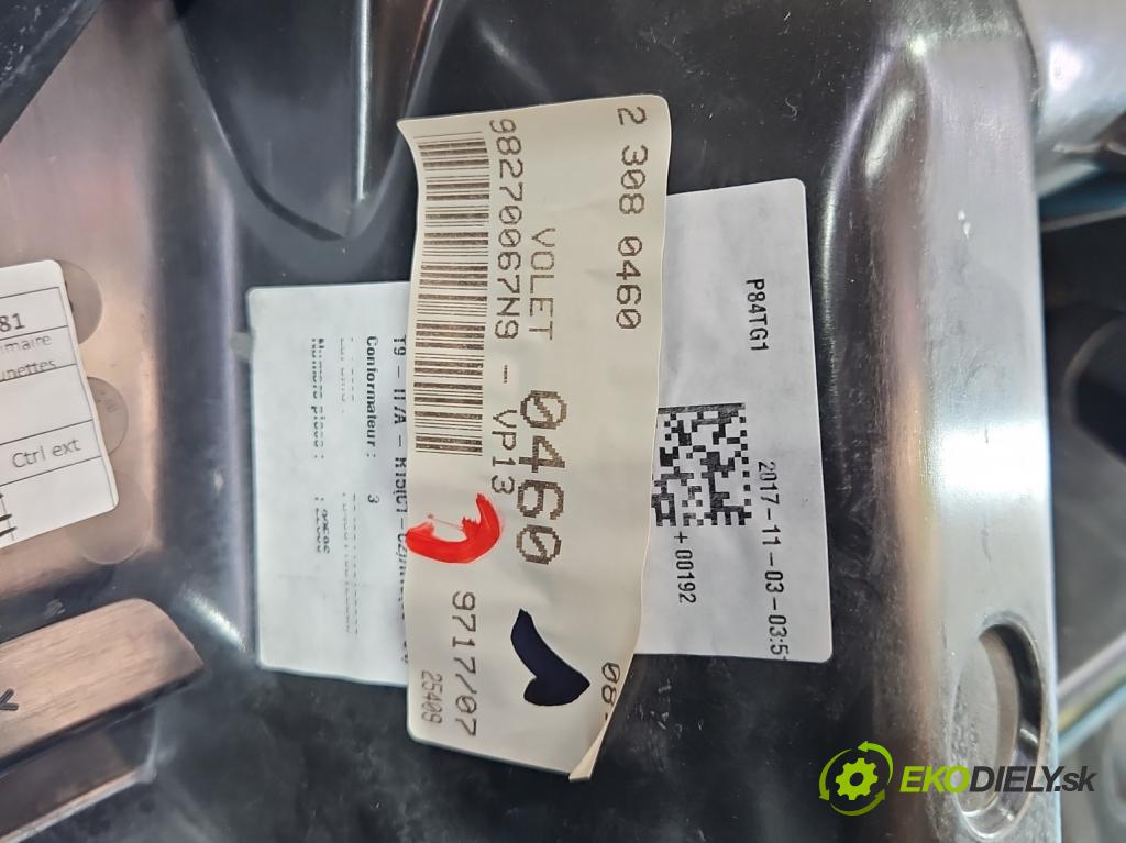 Peugeot 3008 II 2016-2023 2.0 hdi 150 hp manual 110 kW 1997 cm3 5- zadní kufrové dveře  (Zadní kapota (kufr))