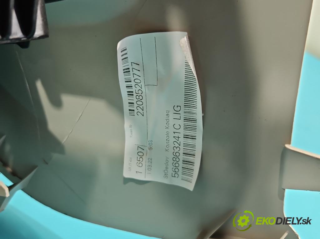 Skoda Kodiaq I 2.0 TSI 190 HP automatic 140 kW 1984 cm3 5- operadlo 566863243 (Lakťová opierka)