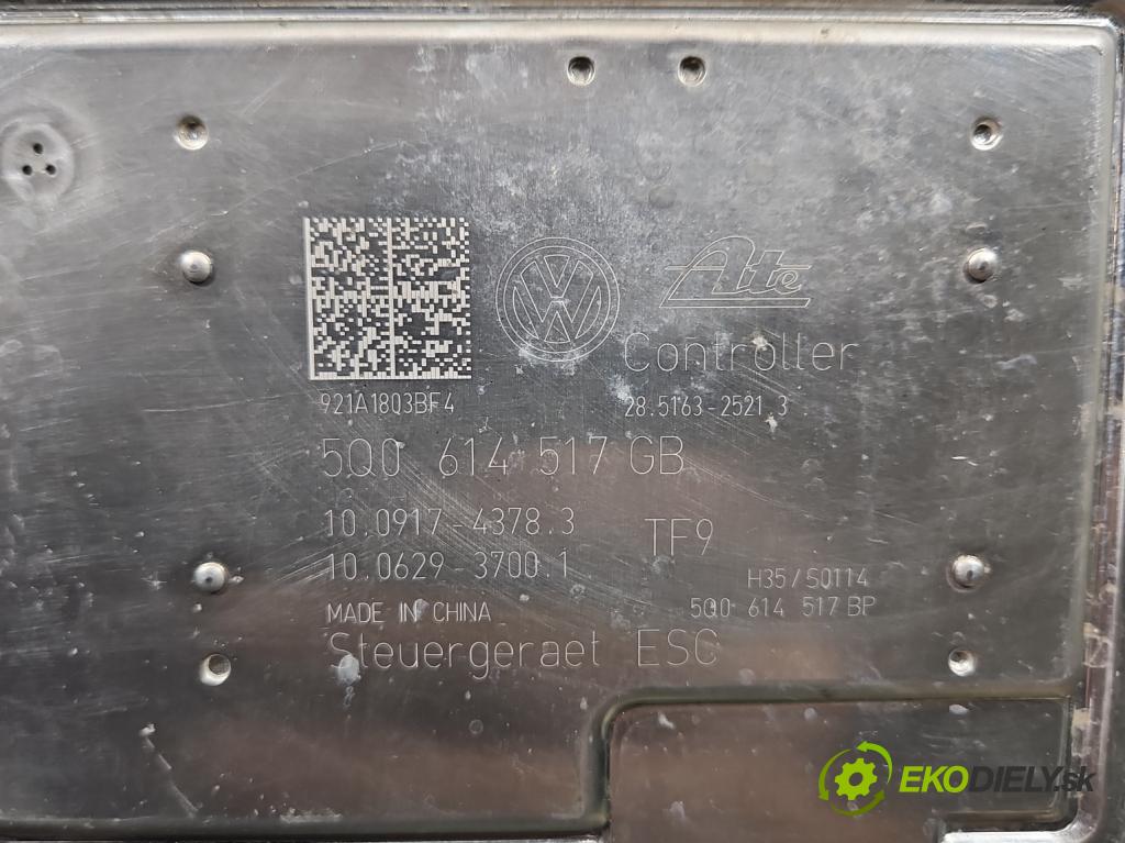 Skoda Kodiaq I 2.0 TSI 190 HP automatic 140 kW 1984 cm3 5- čerpadlo abs 5Q0614517GB (Pumpa ABS)