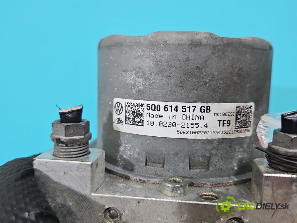 Skoda Kodiaq I 2.0 TSI 190 HP automatic 140 kW 1984 cm3 5- čerpadlo abs 5Q0614517GB (Pumpa ABS)