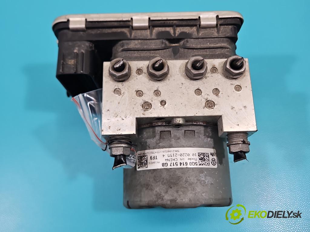 Skoda Kodiaq I 2.0 TSI 190 HP automatic 140 kW 1984 cm3 5- čerpadlo abs 5Q0614517GB (Pumpa ABS)