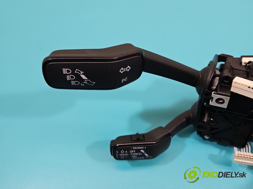 Skoda Kodiaq I 2.0 TSI 190 HP automatic 140 kW 1984 cm3 5- prepínač komplex: 5Q1953521LB (Prepínacie páčky pod volantom)