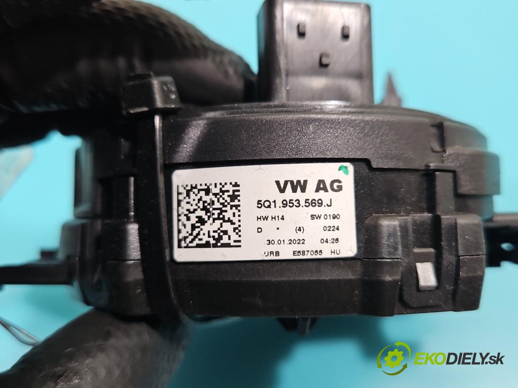 Skoda Kodiaq I 2.0 TSI 190 hp automatic 140 kW 1984 cm3 5- Páska: airbag 5Q1953569J (Airbag)