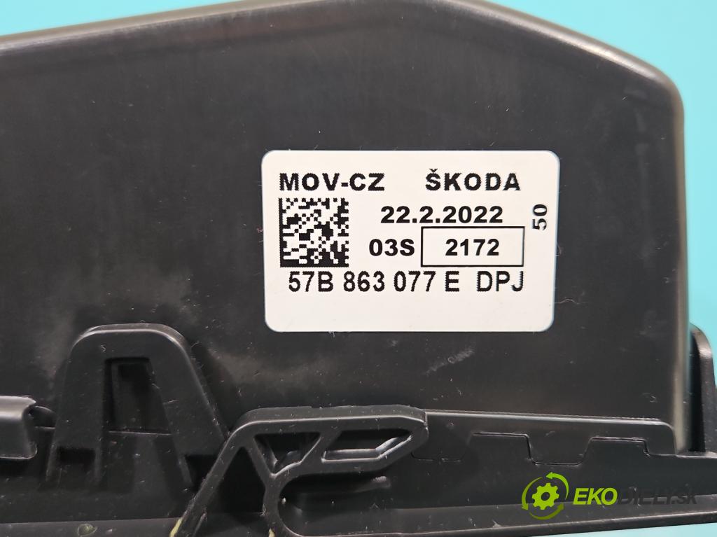 Skoda Kodiaq I 2.0 TSI 190 hp automatic 140 kW 1984 cm3 5- kastlík 57B863077E