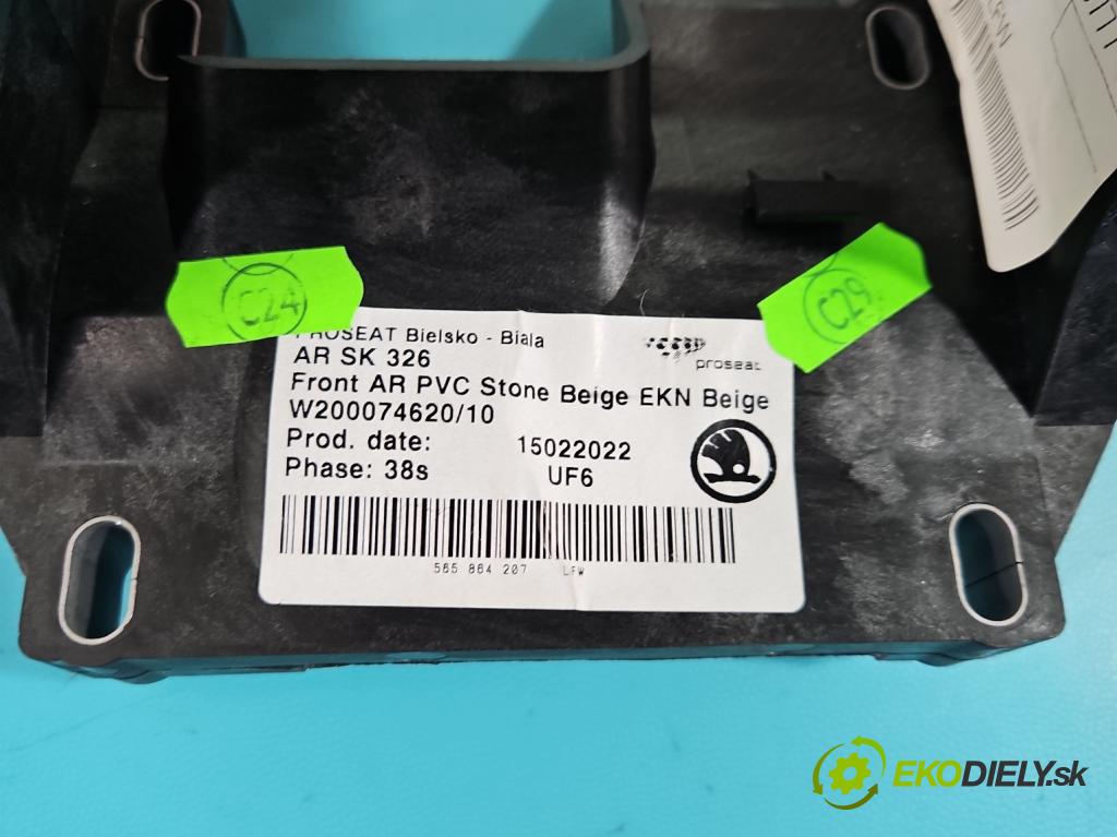 Skoda Kodiaq I 2.0 TSI 190 HP automatic 140 kW 1984 cm3 5- operadlo 565864207 (Lakťová opierka)