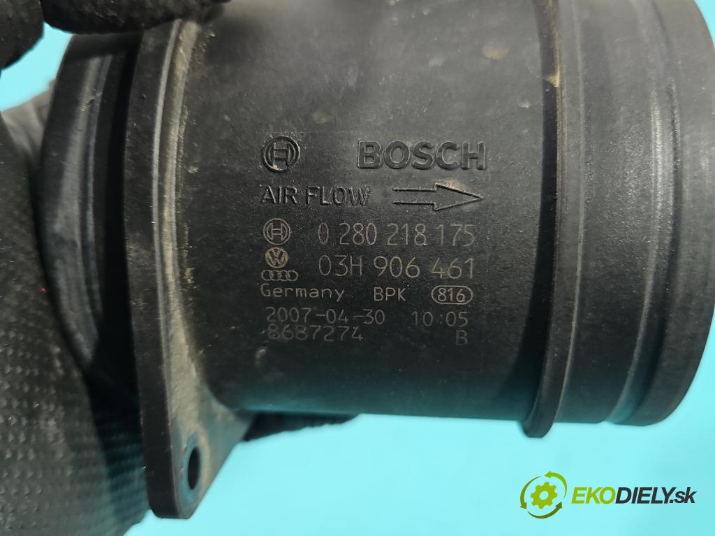 Vw Passat B6 2005-2010 3.2 FSI V6 250 HP automatic 184 kW 3168 cm3 4- průtokoměr: 0280218175 (Váha vzduchu)