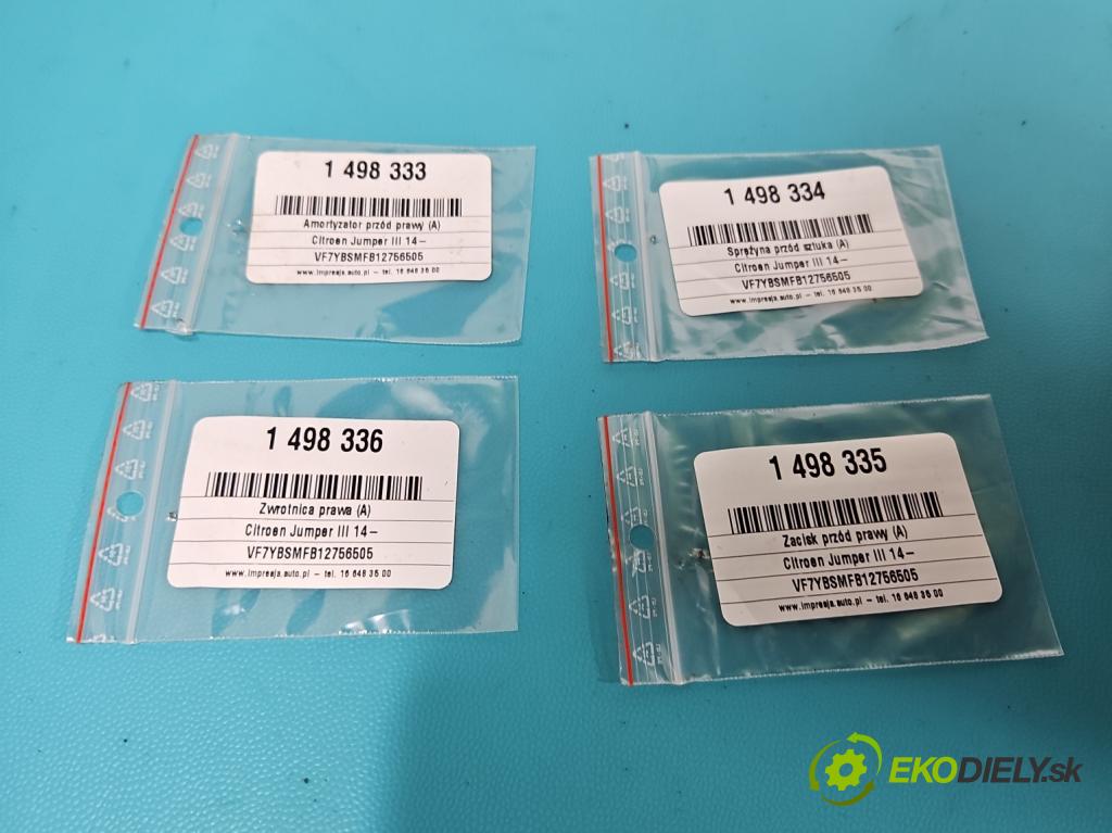 Citroen Jumper III 2014- 2.2 hdi 110 hp manual 81 kW 2198 cm3 4- náboj pravé  (Náboj kola)