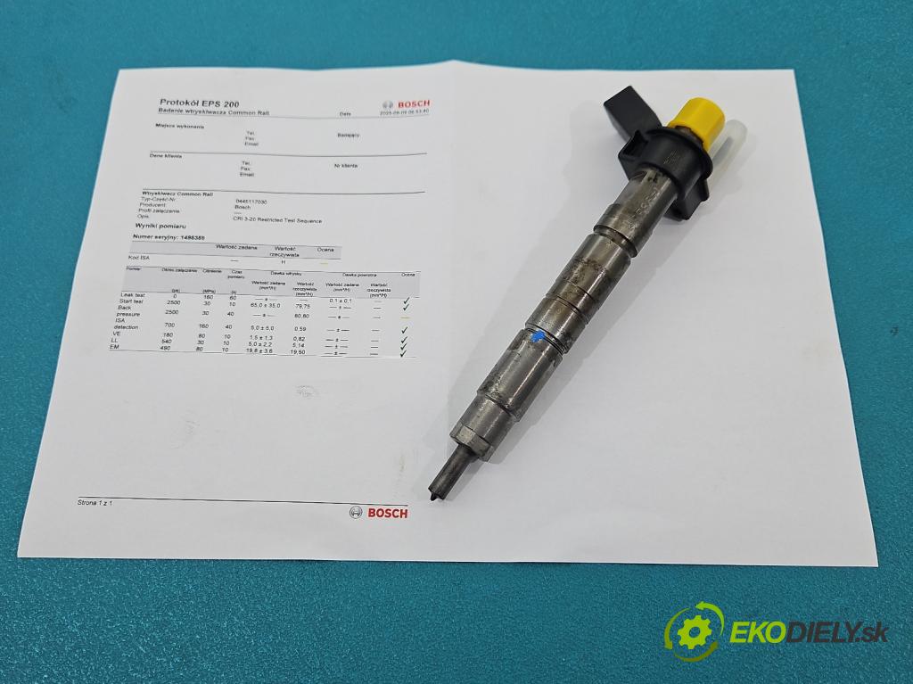 Bmw 5 F10 2010-2017 2.0d 218 HP automatic 160 kW 1995 cm3 5- vstrek 0445117030 (Vstrekovač paliva)