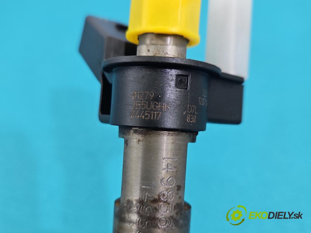 Bmw 5 F10 2010-2017 2.0d 218 HP automatic 160 kW 1995 cm3 5- vstrek 0445117030 (Vstrekovač paliva)