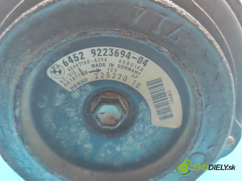 Bmw 5 F10 2010-2017 2.0d 218 HP automatic 160 kW 1995 cm3 5- Kompresor: klimatizácie 447260-4710 (Kompresor klimatizácie)