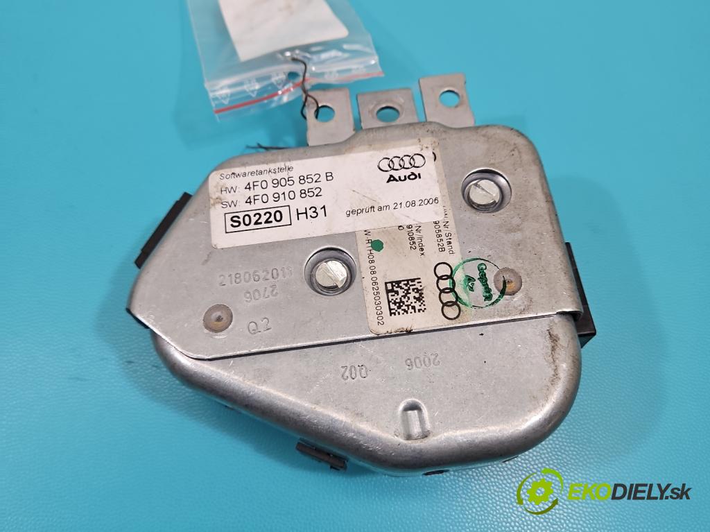 Audi Q7 2005-2015 3.6 V6 FSI 280KM automatic 206 kW 3562 cm3 5- Blokada: řízení: 4F0905852B (Řízení ostatní)