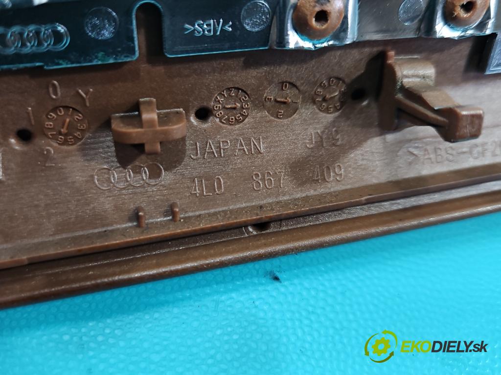 Audi Q7 2005-2015 3.6 V6 FSI 280KM: automatic 206 kW 3562 cm3 5- lišta ozdobná vnitŕní: 4L0864261E