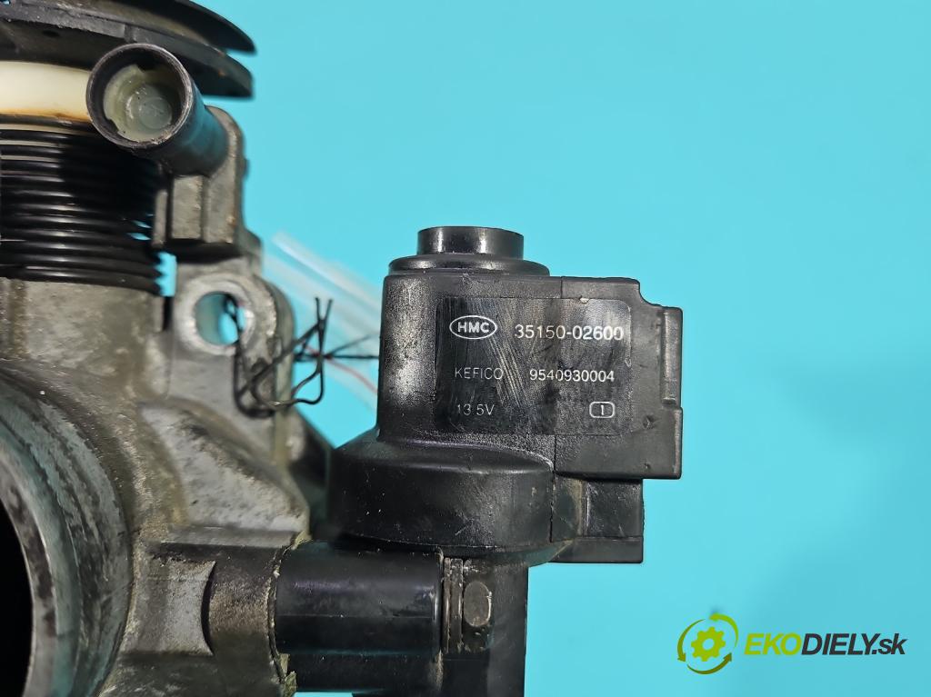 Kia Picanto I 2003-2011 1.0 61 HP manual 44,5 kW 999 cm3 5- klapka 35100-02910 (Škrtiaca klapka)