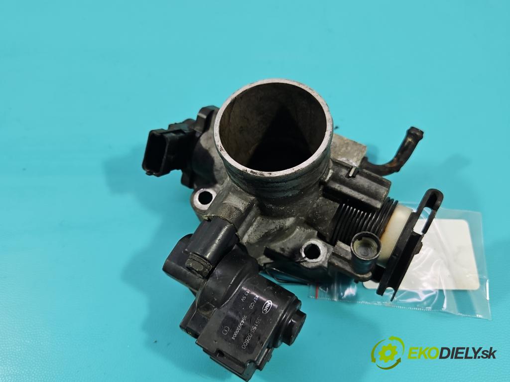 Kia Picanto I 2003-2011 1.0 61 HP manual 44,5 kW 999 cm3 5- klapka 35100-02910 (Škrtiaca klapka)