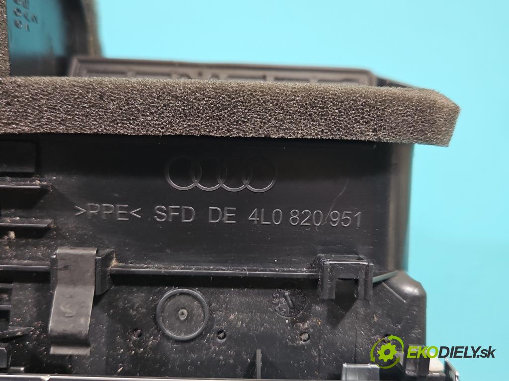 Audi Q7 2005-2015 3.6 V6 FSI 280KM automatic 206 kW 3562 cm3 5- Mřížka: topení medián: 4L0820951 (Mřížka topení)