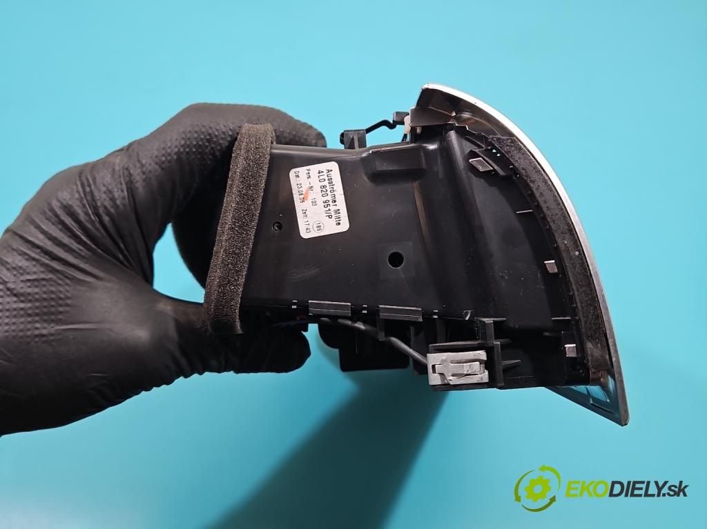 Audi Q7 2005-2015 3.6 V6 FSI 280KM automatic 206 kW 3562 cm3 5- Mřížka: topení medián: 4L0820951 (Mřížka topení)