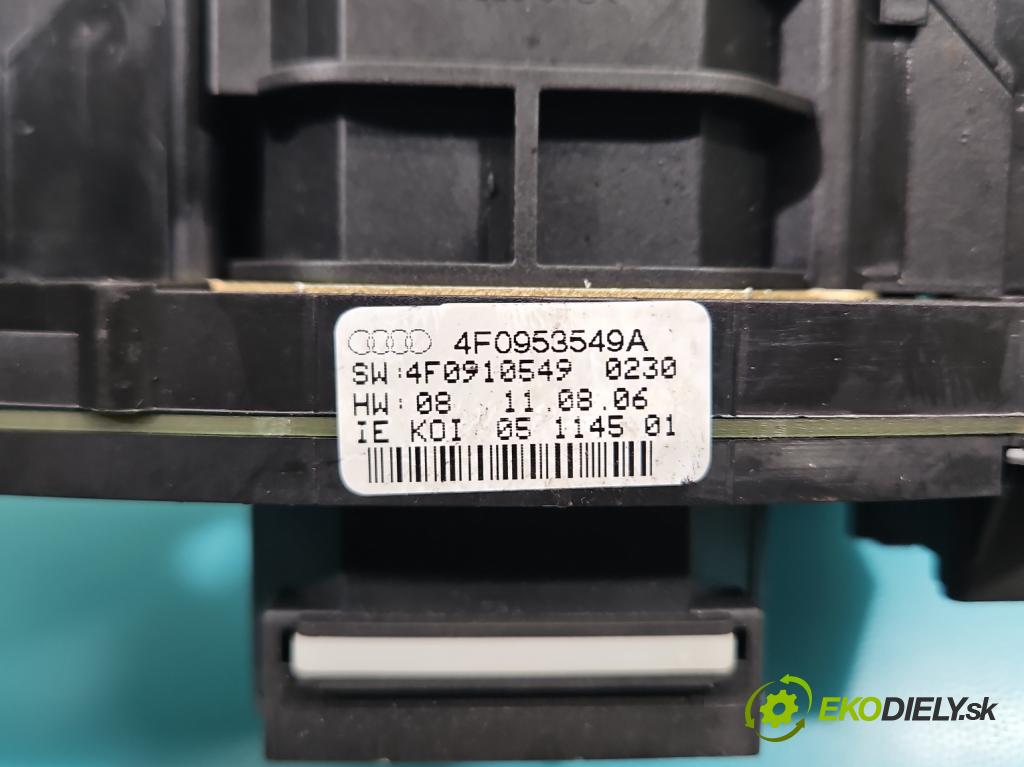 Audi Q7 2005-2015 3.6 V6 FSI 280KM: automatic 206 kW 3562 cm3 5- prepínač komplex: 4F0953549A (Prepínacie páčky pod volantom)