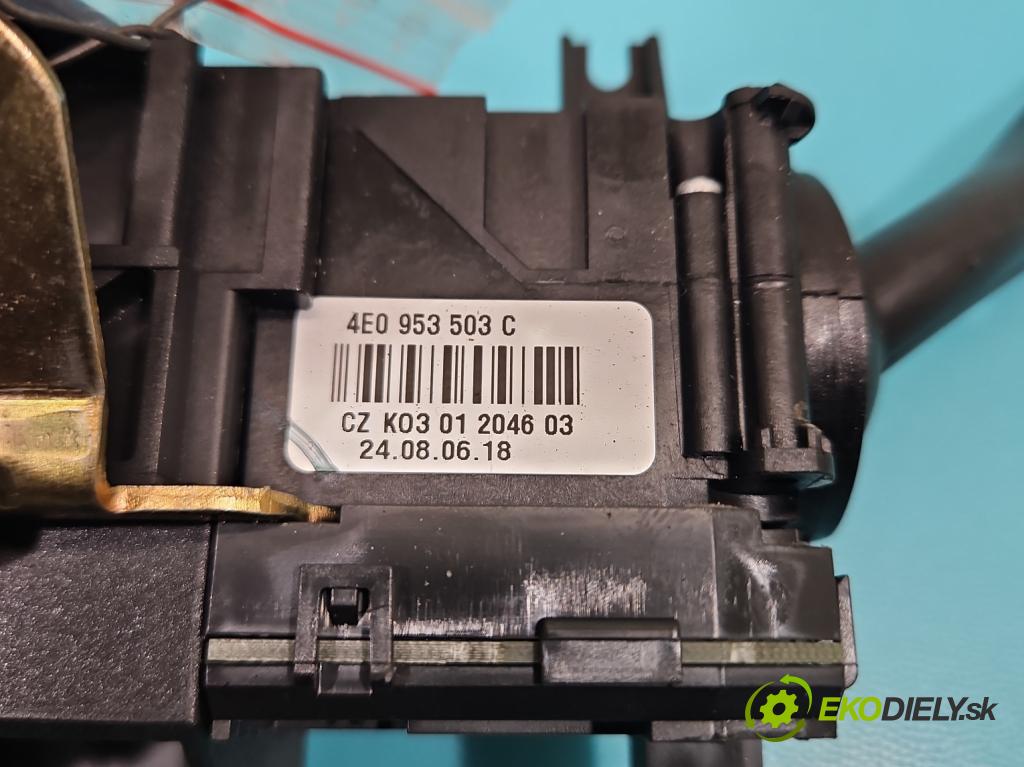 Audi Q7 2005-2015 3.6 V6 FSI 280KM: automatic 206 kW 3562 cm3 5- prepínač komplex: 4F0953549A (Prepínacie páčky pod volantom)