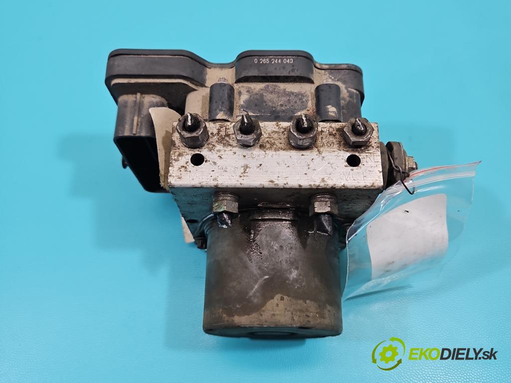 Citroen Jumper III 2014- 2.2 hdi 110 HP manual 81 kW 2198 cm3 4- čerpadlo abs 0265244043 (Pumpa ABS)