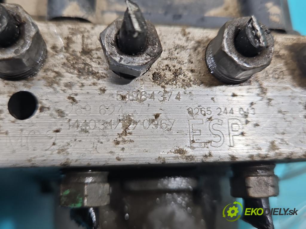 Citroen Jumper III 2014- 2.2 hdi 110 HP manual 81 kW 2198 cm3 4- čerpadlo abs 0265244043 (Pumpa ABS)