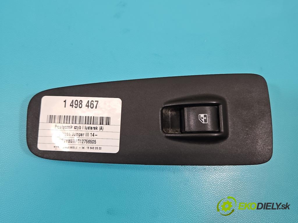 Citroen Jumper III 2014- 2.2 hdi 110 hp manual 81 kW 2198 cm3 4- Přepínač oken zpětných zrcátek 07355329060