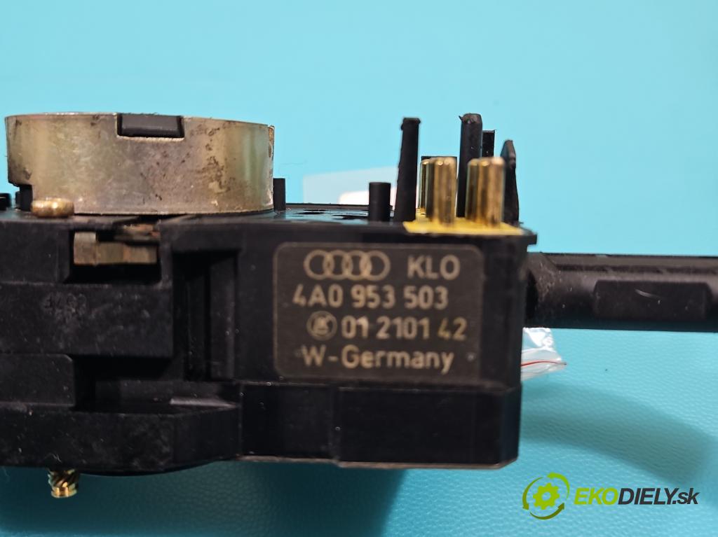 Audi 80 B4 1991-1994 2.0 90 HP manual 66 kW 1985 cm3 4- prepínač komplex: 4A0953503 (Prepínacie páčky pod volantom)