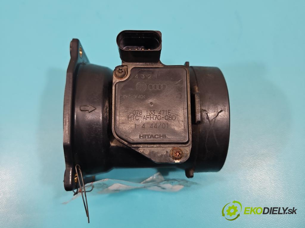 Audi A6 C5 1997-2004 2.4b 170 HP automatic 125 kW 2393 cm3 4- průtokoměr: 078133471E (Váha vzduchu)