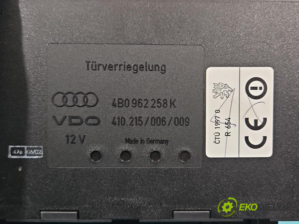 Audi A6 C5 1997-2004 2.4b 170 hp automatic 125 kW 2393 cm3 4- řídící jednotka komfortu 4B0962258K