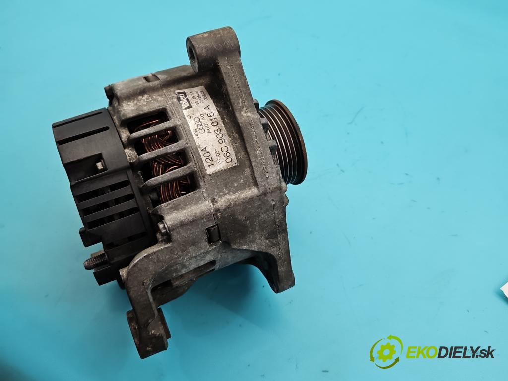 Audi A6 C5 1997-2004 2.4b 170 HP automatic 125 kW 2393 cm3 4- Alternator 06C903016A (Alternátor)