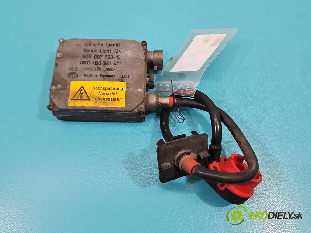 Audi A6 C5 1997-2004 2.4b 170 HP automatic 125 kW 2393 cm3 4- střídač: xenon 5DV007760-15 (Riadiaca jednotka xenónu)