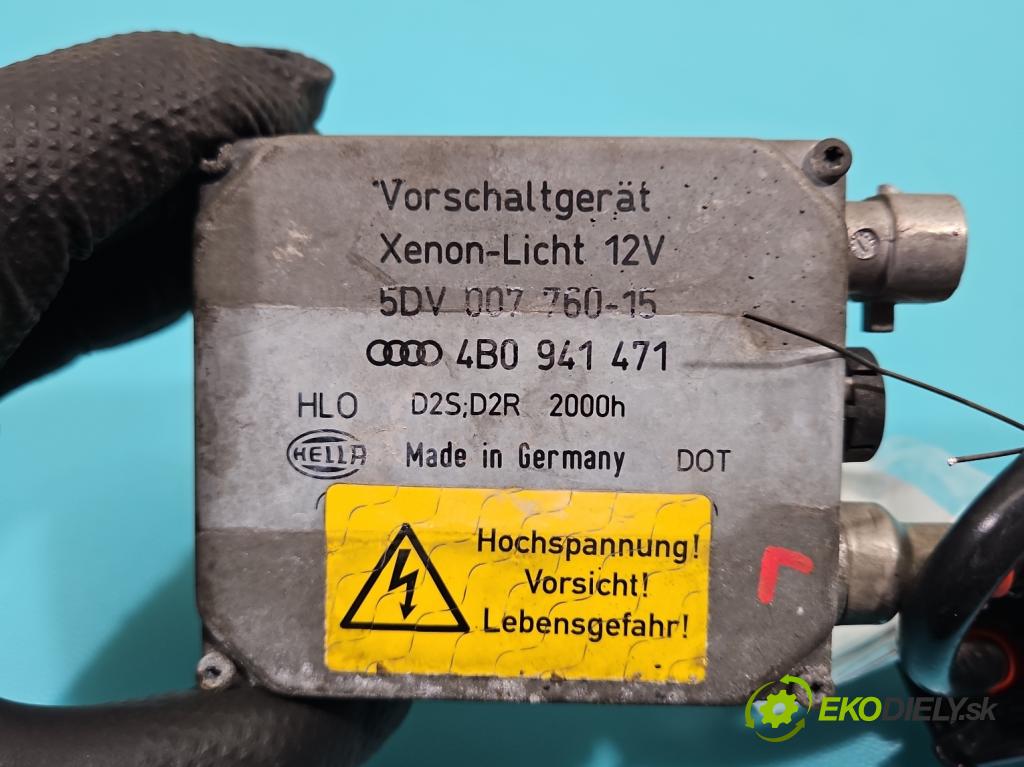Audi A6 C5 1997-2004 2.4b 170 HP automatic 125 kW 2393 cm3 4- střídač: xenon 5DV007760-15 (Riadiaca jednotka xenónu)