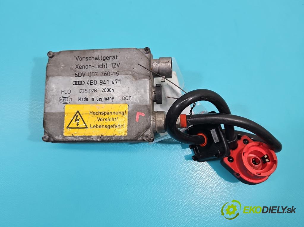Audi A6 C5 1997-2004 2.4b 170 HP automatic 125 kW 2393 cm3 4- střídač: xenon 5DV007760-15 (Riadiaca jednotka xenónu)