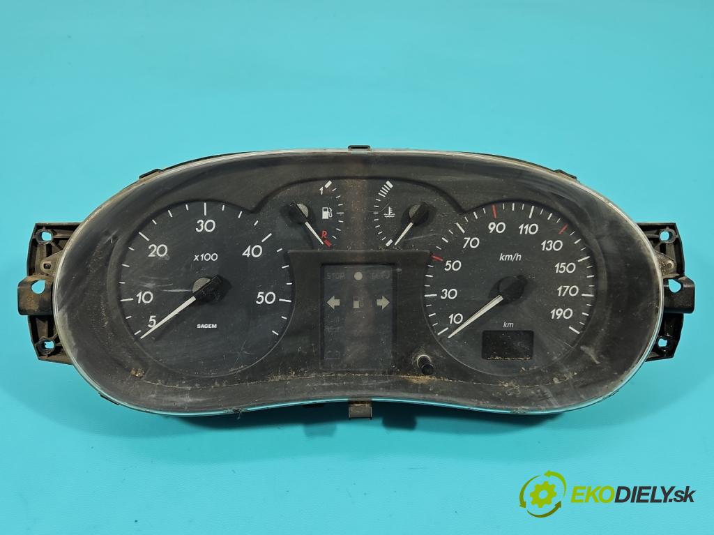 Renault Master II 1998-2010 2.2 dci 90 HP manual 66 kW 2200 cm3 5- prístrojovka/ budíky P8200140413B (Prístrojová doska)