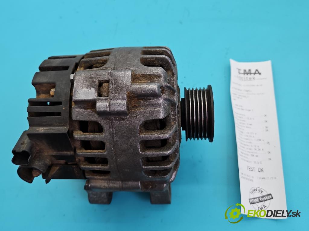 Citroen Berlingo I 1996-2008 1.9d 71 HP manual 52,5 kW 1868 cm3 5- Alternator 9642880080 (Alternátor)