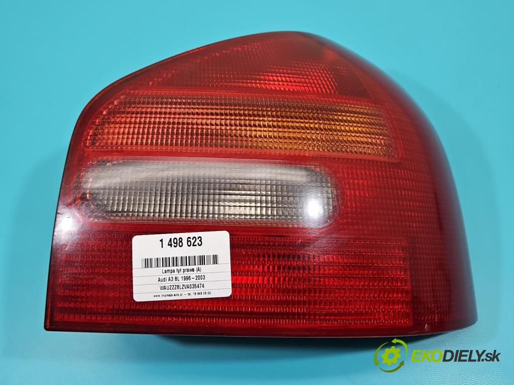 Audi A3 8L 1996-2003 1.8 20V 125 hp manual 92 kW 1781 cm3 3- světlo zadní pravé  (Klika dveří ostatní)