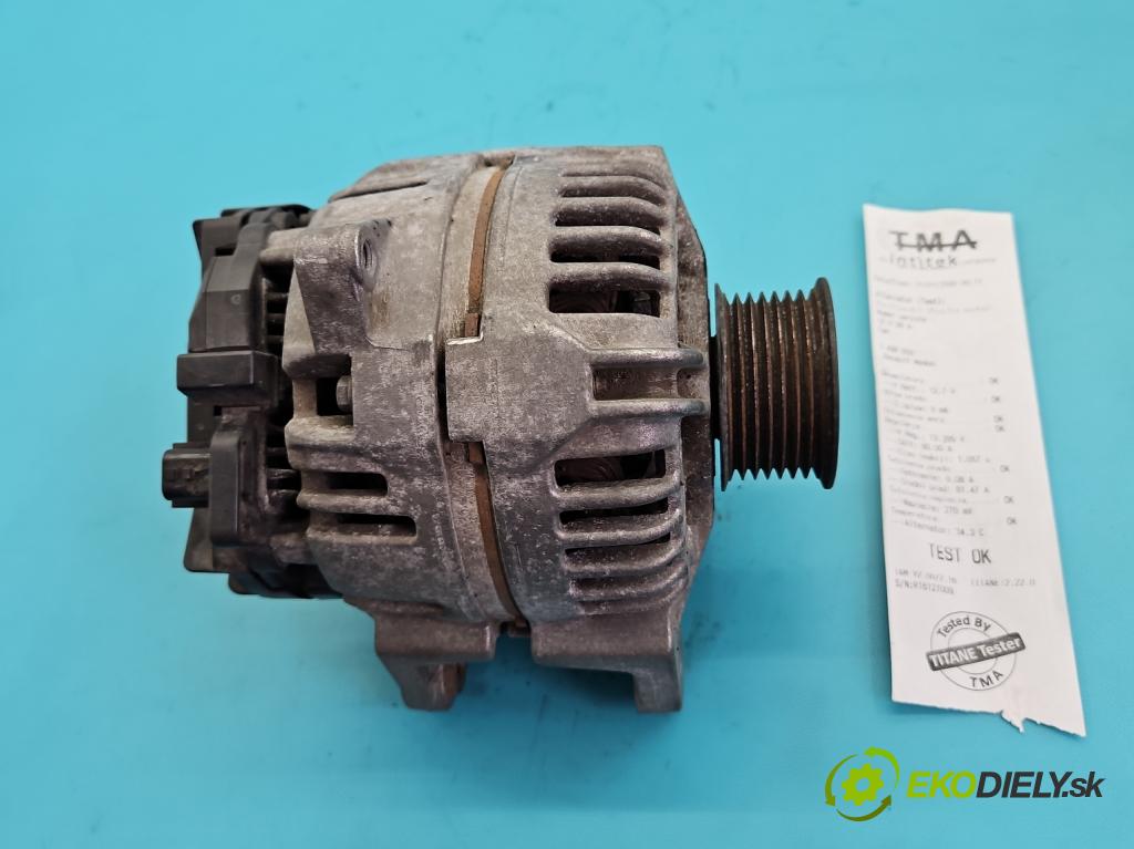 Renault Modus 1.1 16V 75 HP manual 55 kW 1149 cm3 5- Alternator 8200429898 (Alternátor)