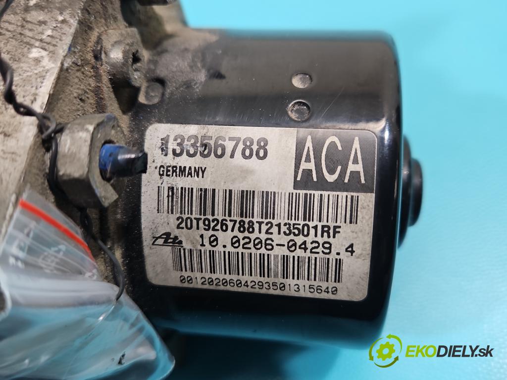 Chevrolet Cruze 2.0 VCDi: 163 HP manual 120 kW 1998 cm3 5- čerpadlo abs 13356788 (Pumpa ABS)